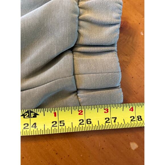 Lululemon Softstreme Relaxed High Rise Pant Suede Jogger Sweatpants Green Size 0 - Picture 14 of 14